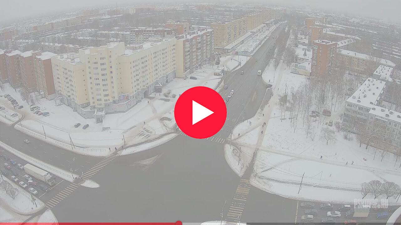 Рижский проспект: фото с веб-камеры.