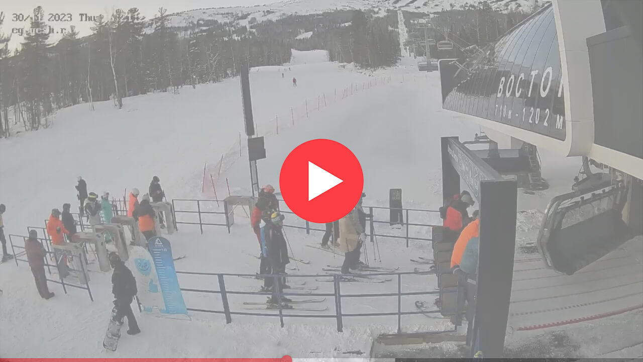 Восток нижняя станция.