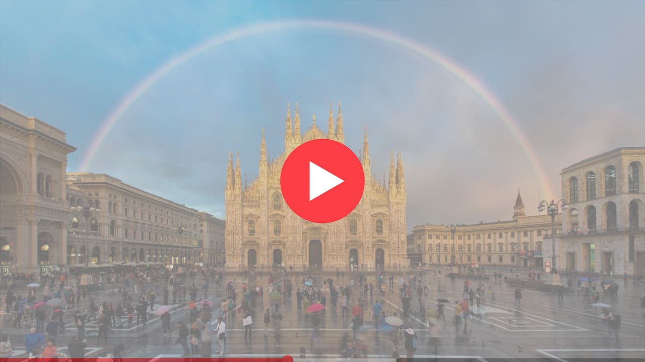 Фото с камер города Милан.